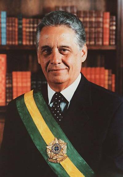 Fernando Henrique Cardoso — 34º Presidente da República Brasileira — Foto Oficial Wikipedia