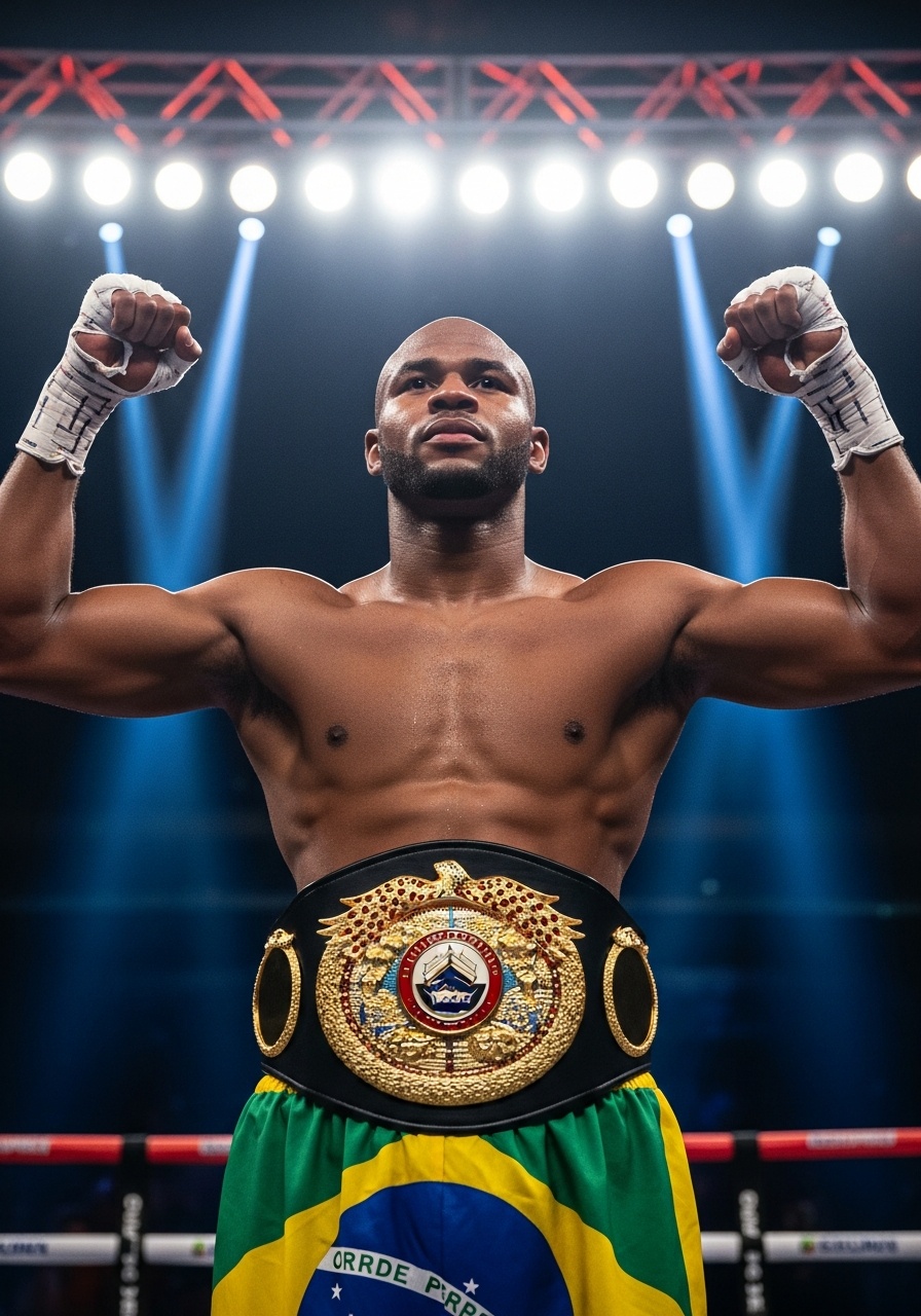 Acelino Popó Freitas — Tetracampeão Mundial de Boxe · Orgulho da Bahia — Foto Oficial Wikipedia
